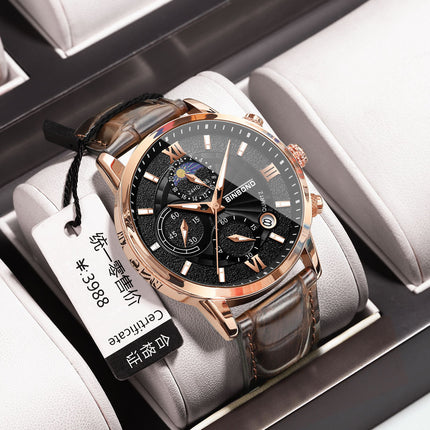 Quartz Multifunctional Chronographe Waterproof