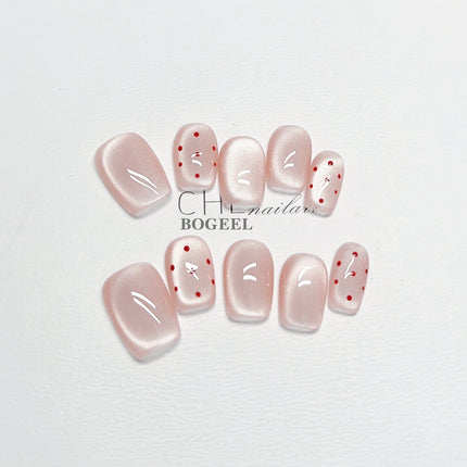 Phototherapy White Gentle Fake Nails