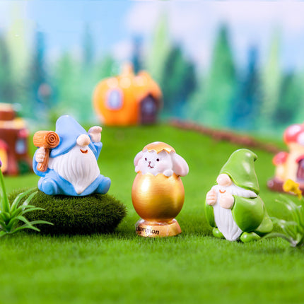 Micro Landscape Creative Cute Easter Doll