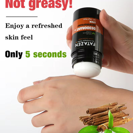 Herbal Deodorant Antiperspirant Stick Body Glide Natural Vegan Sandal Amber Sweat Odor Balm Deodorant Stick