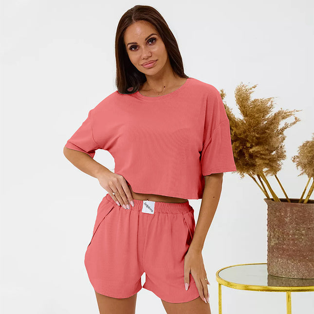 Pajamas Comfortable Sexy Shorts Home Wear Suit Can Be Worn Outside Cross-border