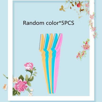Women's Metal Skin-friendly Eyebrow Trimmer Set