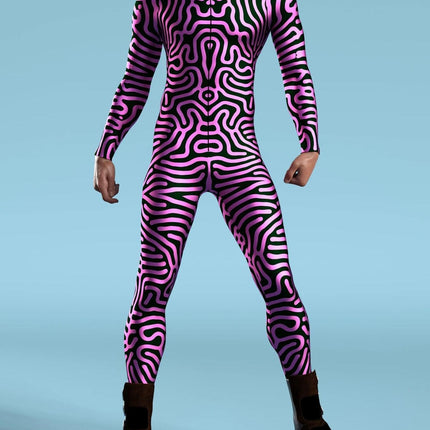 Halloween Tights 3D Digital Printing Cosplay One-piece Play Costume