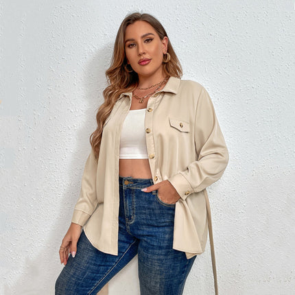 Plus Size Blouse Shirt Ladies Tops