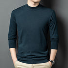 Round Neck Wool T Men's Sweater Skin-friendly