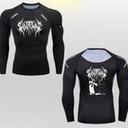 Gray Blue Mesh Long Sleeve