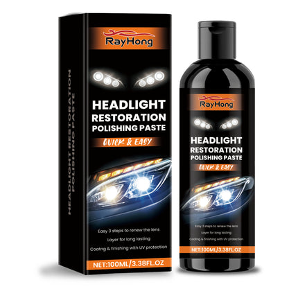 Car Headlight Care Dust Removal Renovation Paste