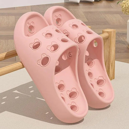 Non-slip Deodorant Leaking Quick-drying Bathroom Slippers