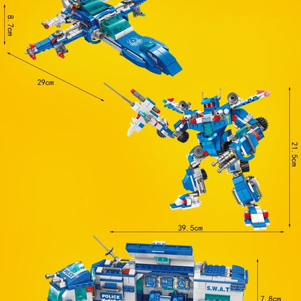 Assembling boy toys