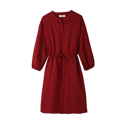 Cotton And Linen Plus Size Women's Women's Fat Girl Loose Plus Size