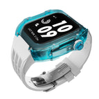 Transparent Blue And White