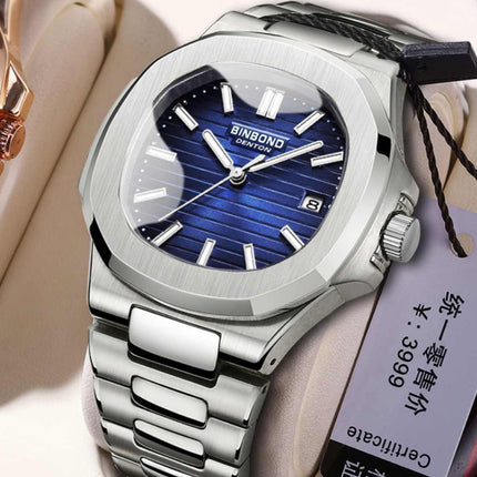 Men's Business Fashion Waterproof Square Watch