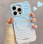 Personalized Gradient Ripple Circle For 15 Phone Cases