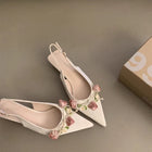 French Style Elegant Sandals With Skirt High Heels