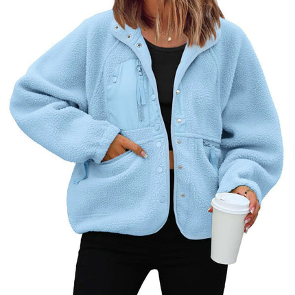 Polar Fleece Sports And Leisure Sweater Jacket Top