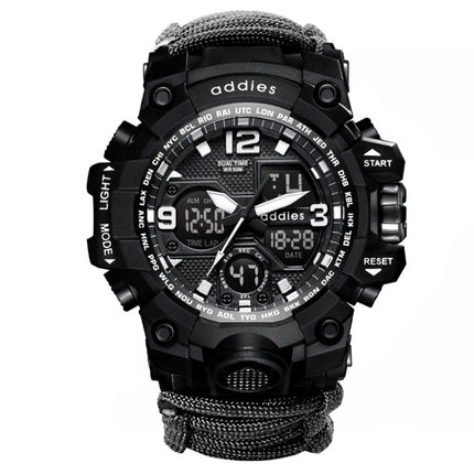 Multifunctional Sports Watch Outdoor Mountaineering Tactical Men's Waterproof