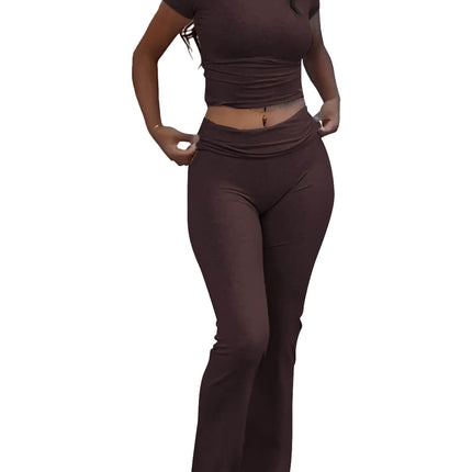 Single Piece Wide Leg Pants