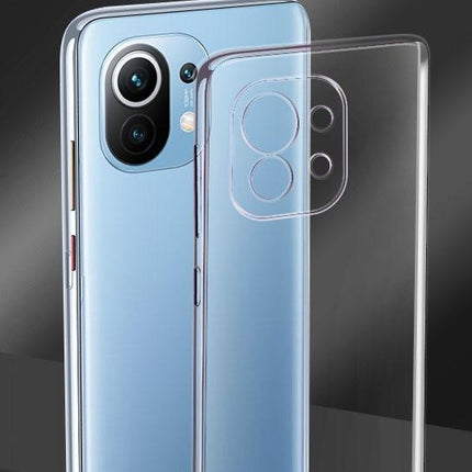 S21 Mobile Phone Case Electroplating Transparent Ultra-thin All-inclusive Anti-fall Soft Shell
