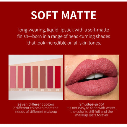 Non-stick Matte Lip Gloss Gift Box