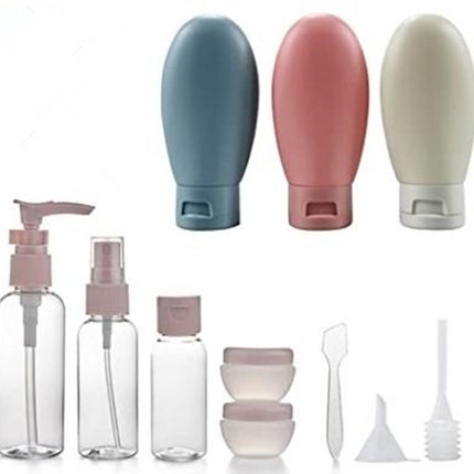 Skin Care Bottle Bath And Wash Portable Set