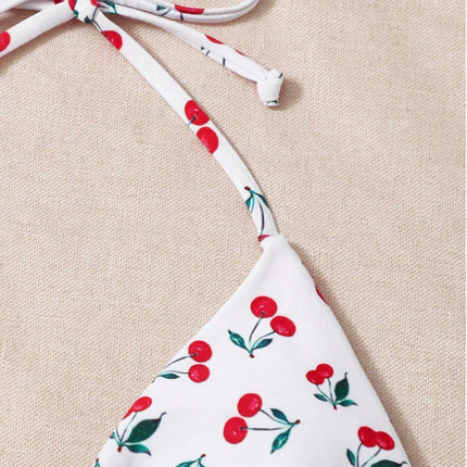 Holiday Split Halter Bikini