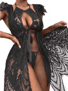 Sexy Lace Three-point Sexy Lingerie See-through Temptation Sexy Suit
