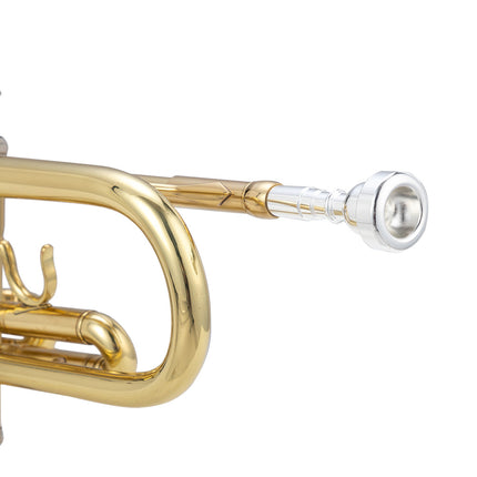 B-flat Brass, Trumpet, With 7C Mouthpiece, Suitable For Standard Students Or Beginners-Selling On Amazon Is Prohibited