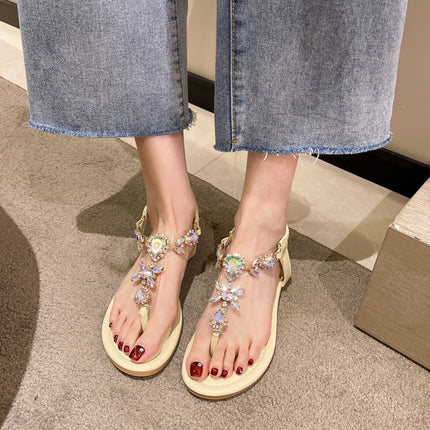 Women's Simple Solid Color Fashion Statement Sandals