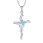 Cross Necklace Sterling Silver