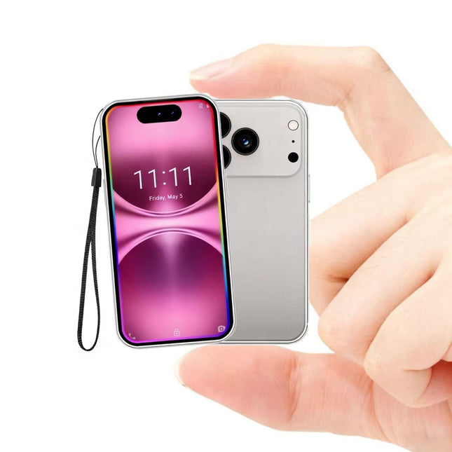 4.0 Inch Mini Smartphone, Android 8.1, 3GB RAM 32GB Storage, Dual SIM Unlocked 3G LTE, 3000mAh Battery, Compact Pocket Phone For Students Seniors Backup