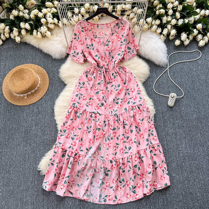 Fashion Retro Summer New Dress Women