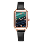 Retro Green Peacock Green Disc Watch