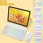 Yellow Keyboard And Mouse