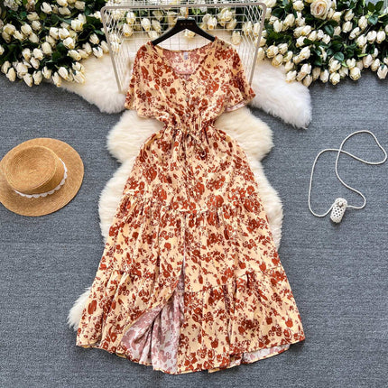Fashion Retro Summer New Dress Women