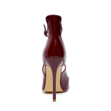 Women's Shoes Cross Strap Stiletto Heel
