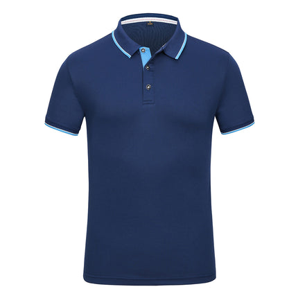Quick-drying Polo Shirt Men's Lapel Short Sleeve