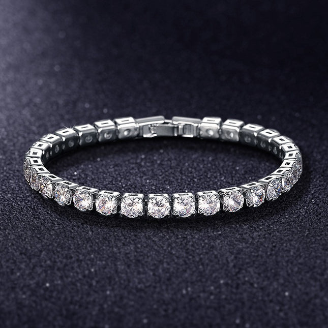 High-grade Light Luxury Bracelet Simple Tennis Chain