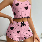 Pink And Black Combo