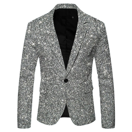 Men's New Fashion Individual Casual Suit