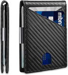Inner And Outer Leather Anti-theft Swiping Men's Card Holder