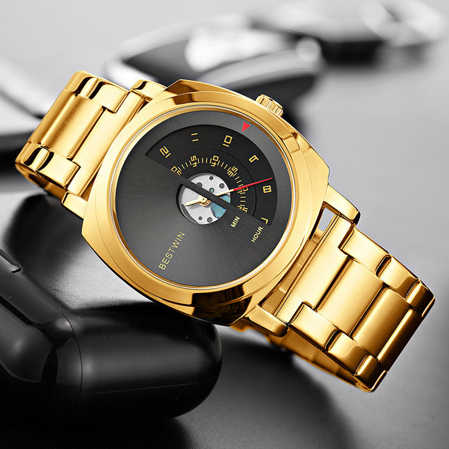 SLR Camera Men's Watch Alloy Folding Buckle Personality