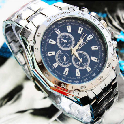 Fashion Men's Steel Strap Watch
