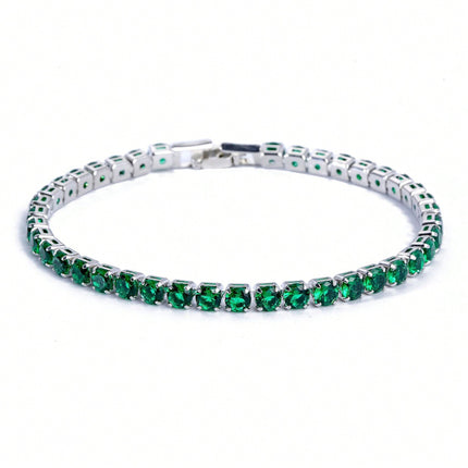High-grade Light Luxury Bracelet Simple Tennis Chain