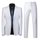 Two-piece Suit With Two Buttons For Wedding