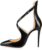 Women's Shoes Cross Strap Stiletto Heel