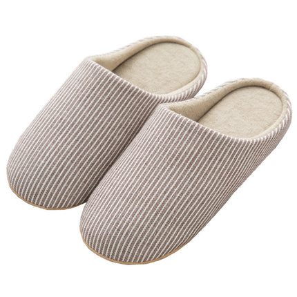 Indoor Soft Bottom Plus Size Non-slip Silent Cloth Bottom Slippers