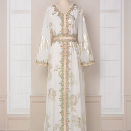 Bronzing Muslim Dubai Tourist Dress