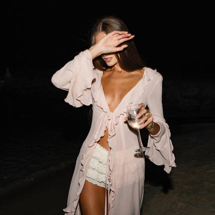 European And American Bikini Sun Shield Hanfu Long Robe