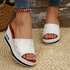 Female Stylish Peep Toe Wedge Sandals