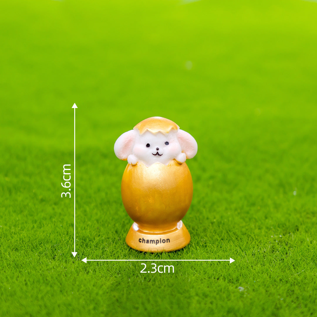 Micro Landscape Creative Cute Easter Doll